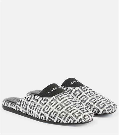 givenchy 4g jacquard slides|Givenchy slippers sale.